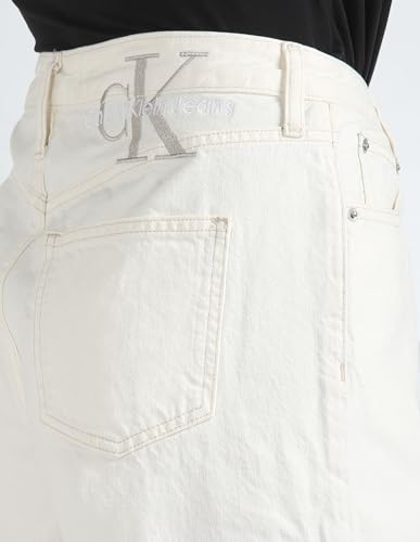 Calvin Klein Womens White Jeans (32)
