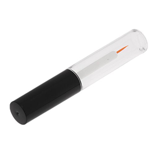 ELBME® 2pcs 4ml Refillable Empty Clear Acrylic Eyeliner Vials Tube Eyelash Growth Oil/Mascara/Eye Gloss Liquid Bottle Container with Brush - Makeup Eyelash Glue Tube
