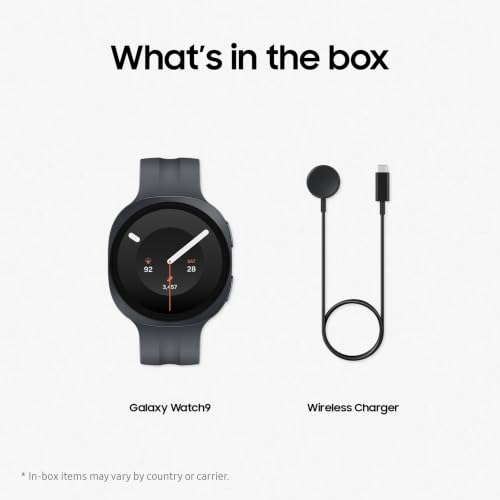 Samsung Galaxy Watch9 (40mm LTE, Graphite)