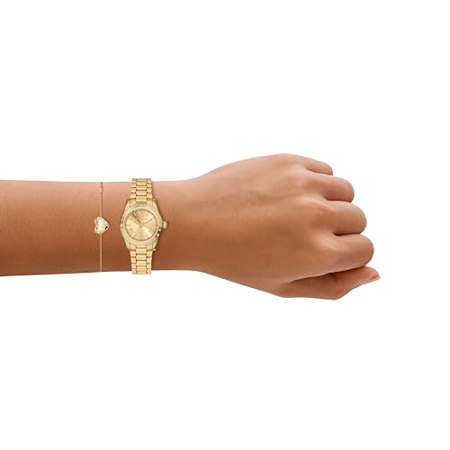 Michael Kors Lexington Gold Quartz Stainless Steel Watch MK4992SET
