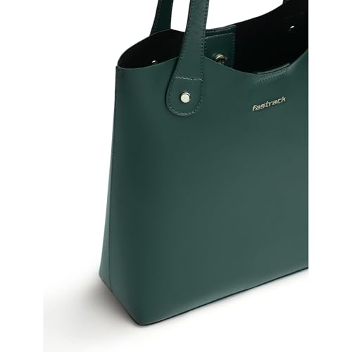 Fastrack College Tote Bag for Women, Girls and Ladies | Office Bag for Woman | Tote Bag with Button Closure
