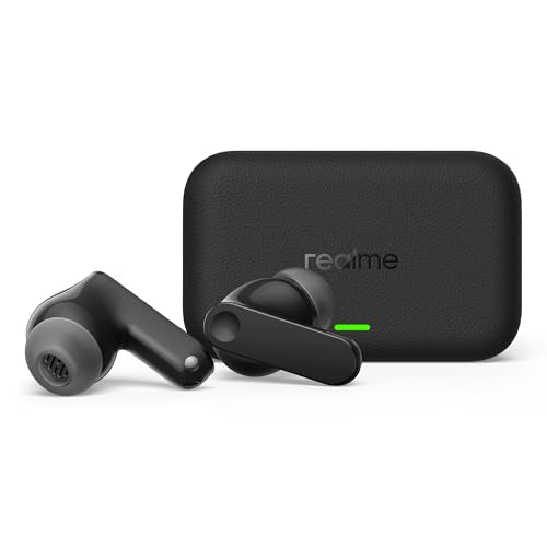 realme Buds T500 Pro TWS Earbuds with 12.4mm Drivers, Upto 50dB ANC,3D Spatial Audio, 56H Playtime, AI ENC, IP55 Rating, and 45ms Low Latency BT 6.1 (Chocolate)