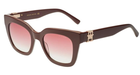 Tommy Hilfiger Women's Red- Rose Gold Sunglasses TH8010 C4