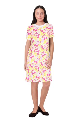 Allen Solly Girls Dresses Blue-Pink