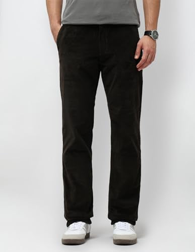 U.S.Polo ASSN. Men's Straight Casual Pants (USTRO071R_Dark Olive