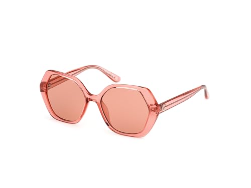 GUESS 100% UV protecetd | Medium | Full Rim | Hexagonal | Frame: Pink | Lens: Pink