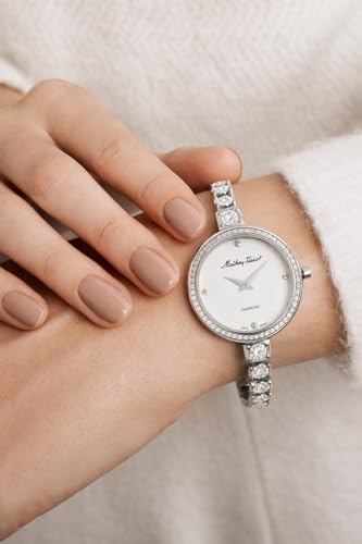Mathey-Tissot Swiss Made Infinity Quartz White Dial Analog Watch for Women - D986SAI