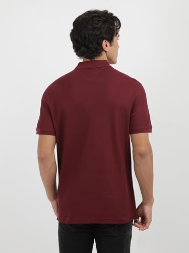 Tommy Hilfiger Mens Red Color T-Shirt (M)