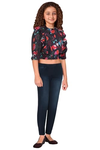 Allen Solly Girls Regular Blue Jeans 9-10 Years