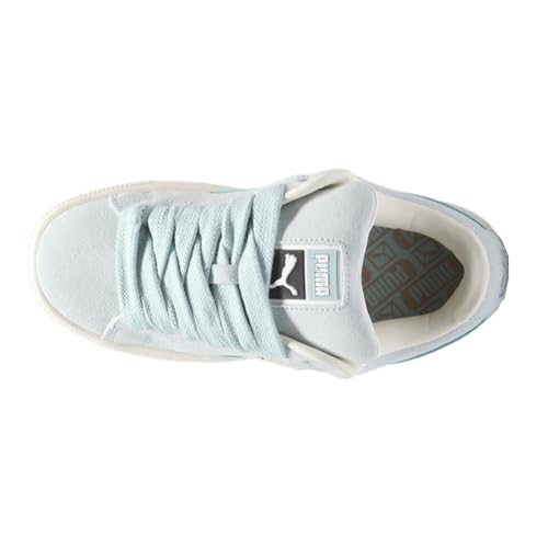 Puma Womens Suede XL, Dewdrop/Warm White, 9
