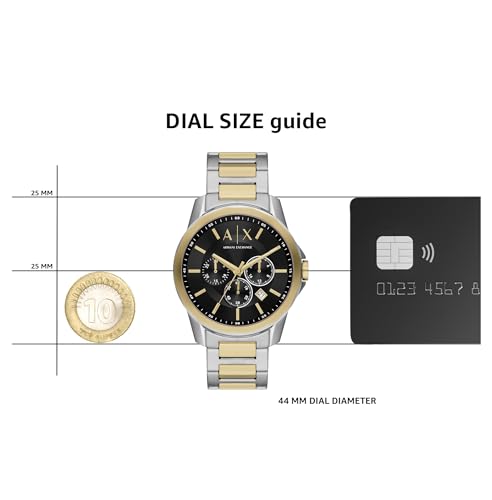 Armani Exchange Analog Black Dial Men's Watch-AX7148SET