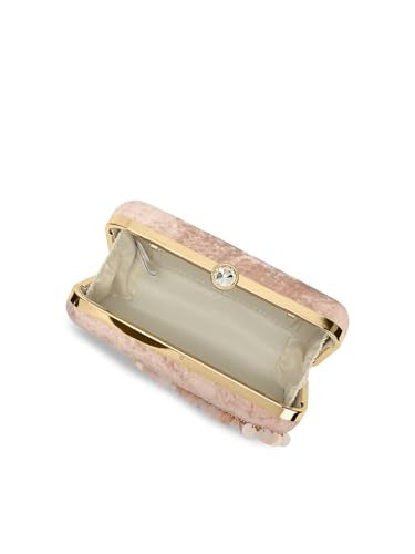 Lavie Signature Women's Eris Square Handle Framed Clutch|Ladies Purse |Gift For Women