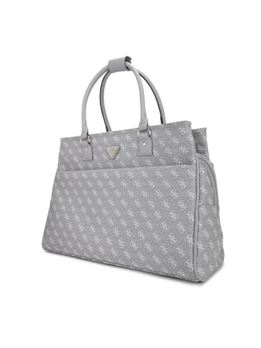 GUESS Grey Printed Jesco Tote