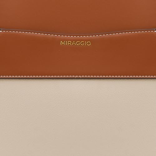 Miraggio Maxine Laptop Tote Bag | Shoulder Bag For Office Fits Upto 15 Inches Laptop | Office Tote Bag | Gift For Women
