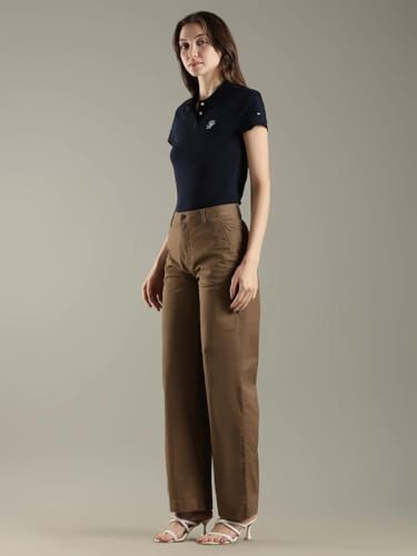 S26HWND012 Brown Womens Jeans