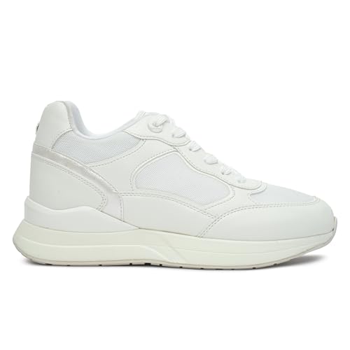 Aldo AMELISSAA-IN100 Ladies White Flat Sneakers