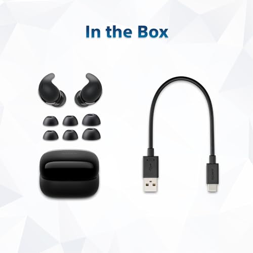 Sony [New Launch] LinkBuds Fit WF-LS910N | Get SRS-XB100 BT Speaker | Active Noise Cancelling Wireless Bluetooth Earbuds, Comfortable Fit with New Supporters -Black