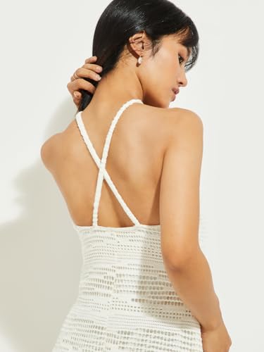 Max Alaya F x URB_N Women Schiffili Maxi Dress (Ecru_L)