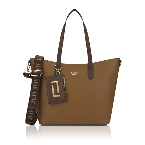 Lavie Luxe Women's Duo Hailey Tote Handbag for Women | Tote Bag for Work | Ladies purse | Stylish Shoulder Bag | Ladies Gift
