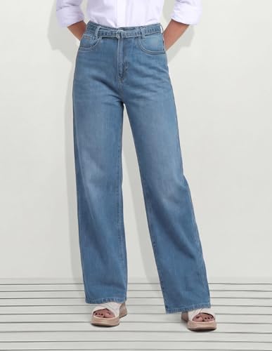 U.S. POLO ASSN. High Rise Straight Fit Jeans Blue