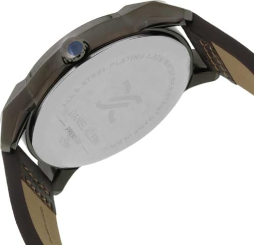 DANIEL KLEIN Leather Analog Blue Dial Men's Watch-Dk12155-3