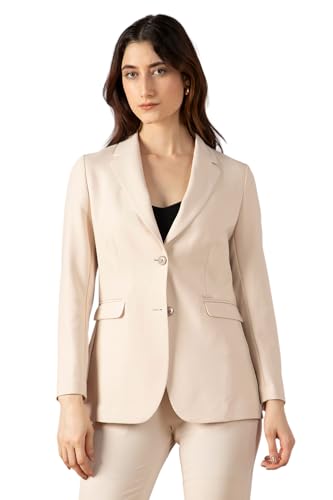 Van Heusen Women's Blazer (VWBZFRGF149003_Beige