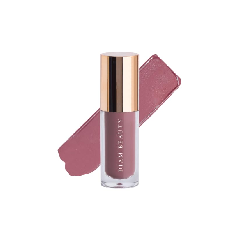 Diam Beauty Cheeky Affair Liquid Blush - Plum Perfection | Unisex Beauty Blush | Hydrating | Long Lasting Liquid Blush | One dot pigment | Non Comedogenic | 5.0ml (Mauve)