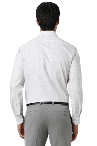 Van Heusen Men's Regular Fit Shirt (VHSFBCUBZ71835_White