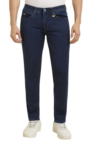 Allen Solly Men's Slim Jeans (ALDNVTRFT19350_Navy