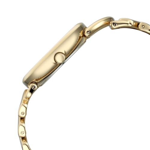 Raga Unlocked Quartz 3 Hand Round Blue Dial, IP-Gold G28 Strap Watch for Women - 2820YM01