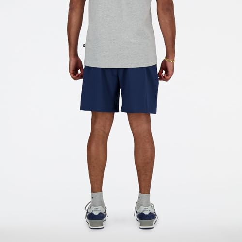 New Balance Men's Sport Essential Short 7",Blue,2XL