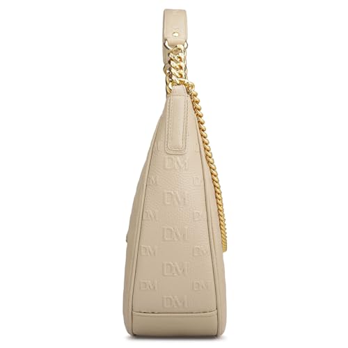 Da Milano Leather Shoulder Bag for Women - White