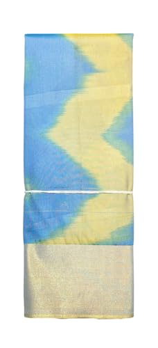 VFCollections - Pochampally Ikkat Pattu Cotton Saree with Blouse Piece For Women (VFC174-3) (VFC174)