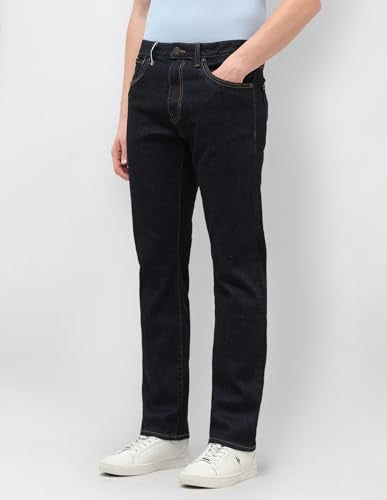 U.S. Polo Assn. Denim Co. Men's Harold Slim Straight Fit Blue Jeans (UDJEN2014_Blue_32)