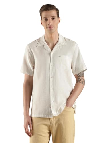 Solid Oversized Fit Linen Shirt