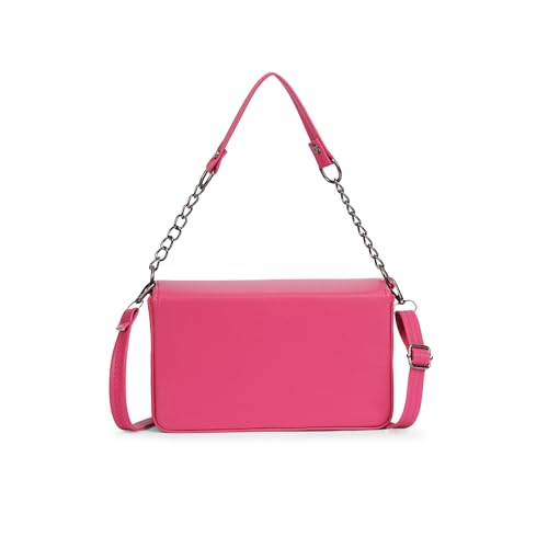 Caprese Rare Small Sling Bag for Women with Adjustable & Detachable Strap for Comfortable Wear | Magnetic Button Closure | Versatile Handbag for Everyday Use, Travel & Special Occasions (Fuchsia Pink)