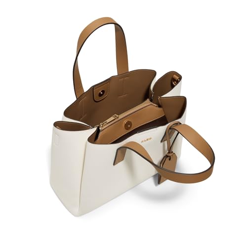 Aldo Women's AKILAH Satchel Bag, Beige