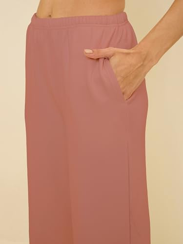 Sweet Dreams Women's Solid Pyjama Set
