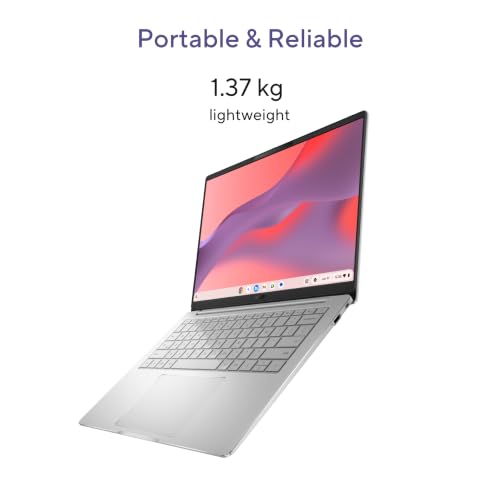 ASUS Chromebook CM1405 (2026), Smartchoice, MediaTek Kompanio 540 Processor, 4GB RAM, 128GB SSD, FHD, 14"(35.5 cm), 60Hz, Chrome OS, Pure Grey, 1.37 Kg, CM1405CM4A-S60101, Thin & Light Laptop