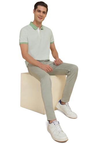 Allen Solly Men's Regular Fit T-Shirt (Green) - SaumyasStore