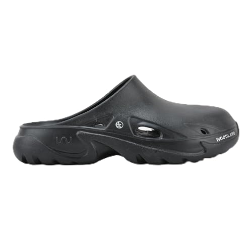 Woodland MEN BLACK SLIPPERS