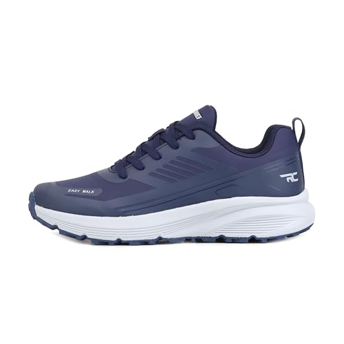 Red Chief Men’s Sports Running Shoe | Lace-Up Synthetic Mesh Low Ankle | Evening Blue (R1739)