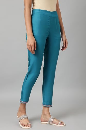 W Strechable Slim Pants for Women | Trousers for Women | W for Woman