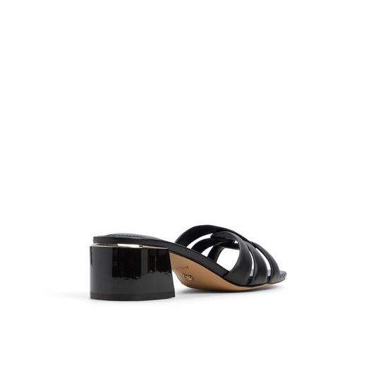 Aldo HANNE-IN001 Women Black Block Heel Sandals