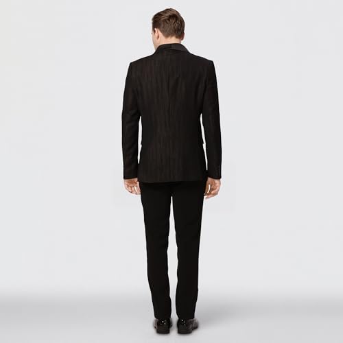 Raymond Ethnix Mens Black Two-Piece Suit