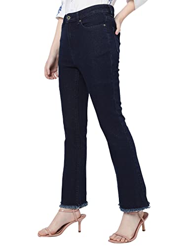 VERO MODA Bootcut Jeans (136553901_Deep Blue_27)