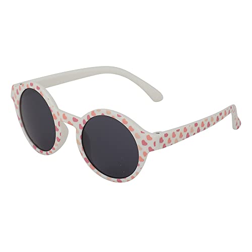 Carlton London Girl's Black Lens & Pink Round Sunglasses