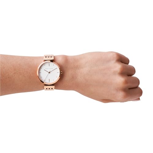 Armani Exchange Analog Silver Dial Women's Stainless Steel Watch-Ax5901