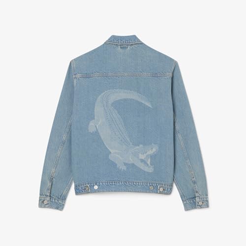 Lacoste Crocodile Denim Jacket