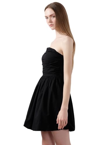 VERO MODA Women A-Line Black Dress